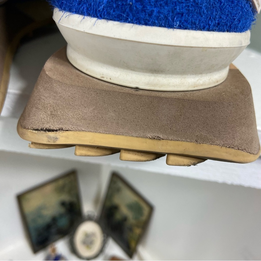 Women’s Ghoud Rush Grove Ocean Blue Sneakers Shoes Italy Sz 39 /8US Chunky Suede - Picture 12 of 12
